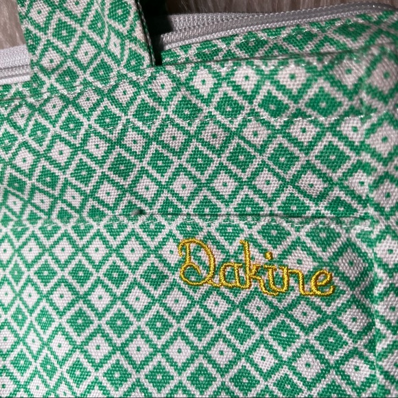 Vtg. Dakine Green Patterned Tote - Picture 2 of 8